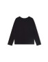 Michael Kors longsleeve copii culoarea negru cu imprimeu - Pled.ro