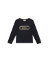 Michael Kors longsleeve copii culoarea albastru marin cu imprimeu - Pled.ro