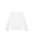 Michael Kors longsleeve din bumbac pentru copii culoarea alb - Pled.ro