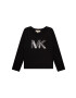 Michael Kors longsleeve din bumbac pentru copii culoarea negru - Pled.ro