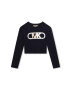 Michael Kors longsleeve din bumbac pentru copii culoarea albastru marin - Pled.ro