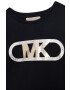 Michael Kors longsleeve din bumbac pentru copii culoarea albastru marin - Pled.ro