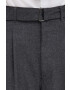 Michael Kors pantaloni de lana culoarea gri drept - Pled.ro