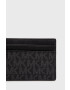 Michael Kors portofel si card holder barbati culoarea negru - Pled.ro