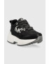 Michael Kors sneakers pentru copii culoarea negru - Pled.ro