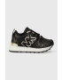 Michael Kors sneakers pentru copii culoarea negru - Pled.ro