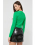 MICHAEL Michael Kors cardigan femei culoarea verde light - Pled.ro