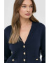 MICHAEL Michael Kors cardigan din amestec de lana culoarea albastru marin light - Pled.ro