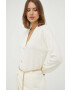 MICHAEL Michael Kors cardigan din lana culoarea bej light - Pled.ro