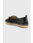 MICHAEL Michael Kors espadrile de piele Rory culoarea negru 40S3ROFP2L - Pled.ro