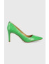 MICHAEL Michael Kors pantofi cu toc Alina culoarea verde 40R3ALMP1E - Pled.ro