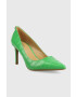 MICHAEL Michael Kors pantofi cu toc Alina culoarea verde 40R3ALMP1E - Pled.ro