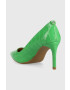 MICHAEL Michael Kors pantofi cu toc Alina culoarea verde 40R3ALMP1E - Pled.ro