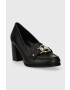 MICHAEL Michael Kors pantofi de piele Rory culoarea negru cu toc drept 40F3ROMP1L - Pled.ro