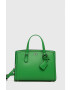 MICHAEL Michael Kors poseta de piele culoarea verde - Pled.ro