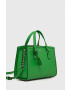 MICHAEL Michael Kors poseta de piele culoarea verde - Pled.ro