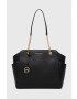 MICHAEL Michael Kors poseta de piele culoarea negru - Pled.ro