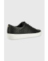 MICHAEL Michael Kors sneakers din piele Keaton culoarea negru - Pled.ro