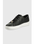 MICHAEL Michael Kors sneakers din piele Keaton culoarea negru - Pled.ro