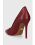 MICHAEL Michael Kors stilettos de piele Keke culoarea bordo 40F9KEHP1L - Pled.ro