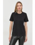 MICHAEL Michael Kors tricou din bumbac culoarea negru - Pled.ro