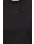 MICHAEL Michael Kors tricou din bumbac culoarea negru - Pled.ro