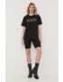 MICHAEL Michael Kors tricou din bumbac culoarea negru - Pled.ro