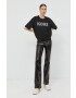 MICHAEL Michael Kors tricou din bumbac culoarea alb - Pled.ro