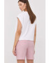 MICHAEL Michael Kors tricou din bumbac culoarea alb - Pled.ro