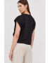 MICHAEL Michael Kors tricou din bumbac culoarea alb - Pled.ro