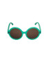 Mini Rodini ochelari de soare copii culoarea verde - Pled.ro