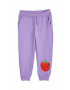 Mini Rodini pantaloni de trening din bumbac pentru copii culoarea violet modelator - Pled.ro