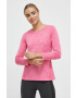 Mizuno longsleeve pentru alergare Impulse Core culoarea roz - Pled.ro