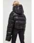 MMC STUDIO geaca de puf Maffo femei culoarea negru de iarna oversize - Pled.ro