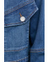 Morgan geaca jeans femei culoarea albastru marin de tranzitie - Pled.ro