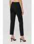 Morgan pantaloni femei culoarea negru drept medium waist - Pled.ro