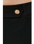 Morgan pantaloni femei culoarea negru drept medium waist - Pled.ro