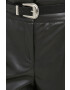 Morgan pantaloni femei culoarea negru drept high waist - Pled.ro