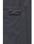 Mos Mosh pantaloni femei culoarea gri high waist - Pled.ro