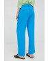 Mos Mosh pantaloni Femei drept high waist - Pled.ro