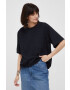 Mos Mosh tricou din bumbac culoarea negru - Pled.ro