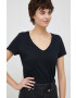 Mos Mosh tricou din bumbac Culoarea negru - Pled.ro