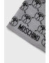 Moschino caciula culoarea auriu din tesatura neteda - Pled.ro