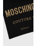 Moschino esarfa din amestec de lana culoarea negru modelator - Pled.ro