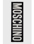 Moschino sal de lana culoarea negru modelator - Pled.ro