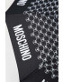 Moschino umbrela culoarea negru - Pled.ro