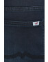 Mustang pantaloni scurti jeans Chicago Shorts barbati culoarea albastru marin - Pled.ro