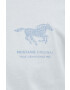 Mustang tricou din bumbac cu imprimeu - Pled.ro