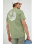 Mustang tricou din bumbac culoarea verde cu imprimeu - Pled.ro