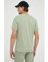 Mustang tricou din bumbac culoarea verde cu imprimeu - Pled.ro